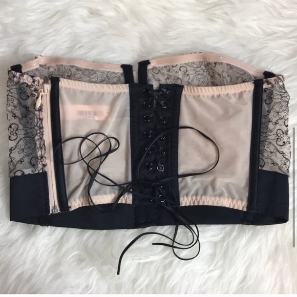 VICTORIA’S SECRET Unlined Strapless Bustier Bra M - Picture 5 of 8